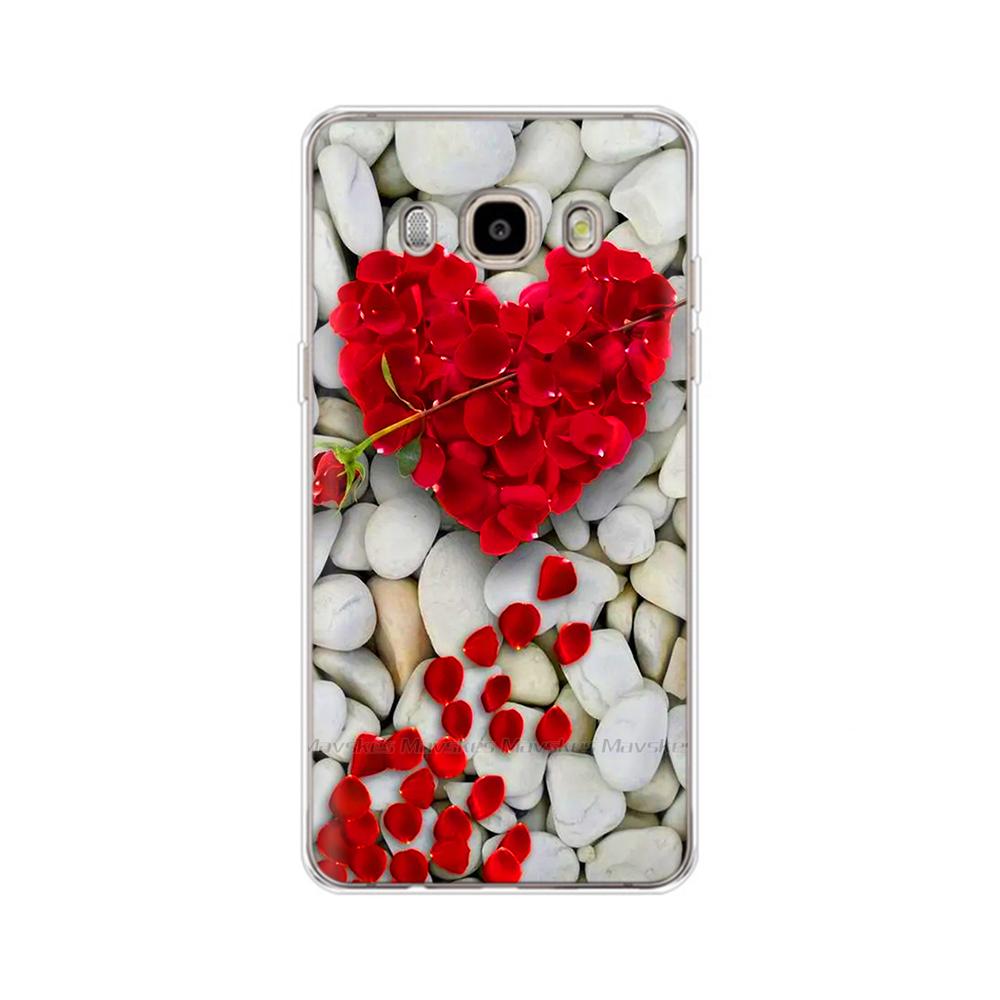 For Samsung Galaxy J5 2016 Case J510 J510F/ds J510FN Cover Fashion Daisy Soft Protective Covers For Samsung J5 2016 Fundas Coque