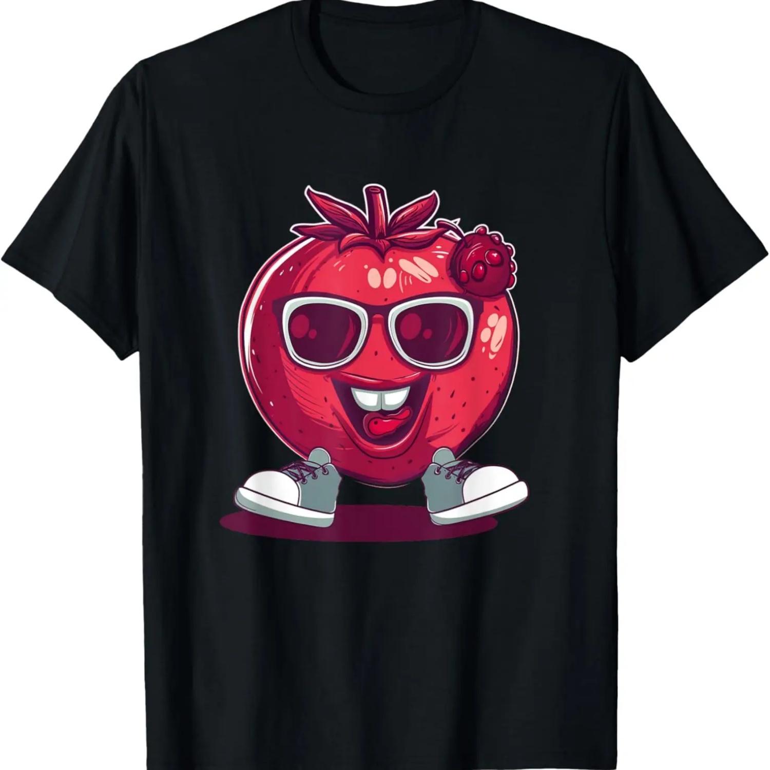 Pomegranate Shirt - Fruit Lover Heartbeat Gift Men Women T-Shirt S