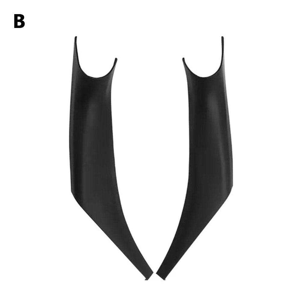 Türgriff Innenschutzabdeckung Für BMW X3/ IX3/X4 Armlehnenaufkleber F25G08 Modifikation Matt Schwarz + Carbonfaser-Muster Kratz Y3B1