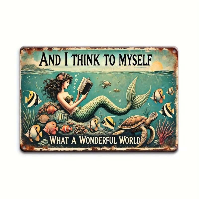 Vintage Metal Tin Sign Wall Art Home Decor 20x30cm