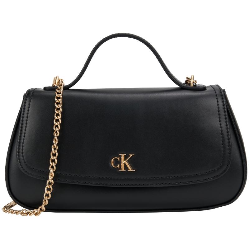 

Calvin Klein Elegant Commuter Fashion Synthetic Material Tote Bag Small Women bags Space-Black 4F3282G-YIH Basic Set (Bag)