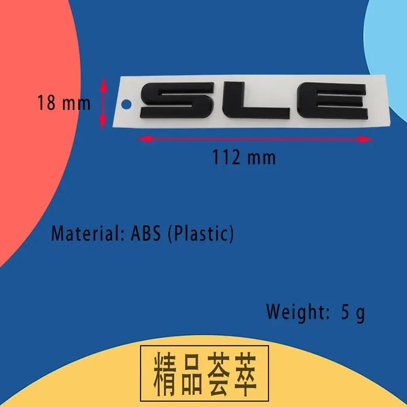 3D Car Styling SLE for American US SUV Off Road Car Door Fender trunk Rear Bonnet Nameplate Decal NJU555 Emblem Badge Sticker
