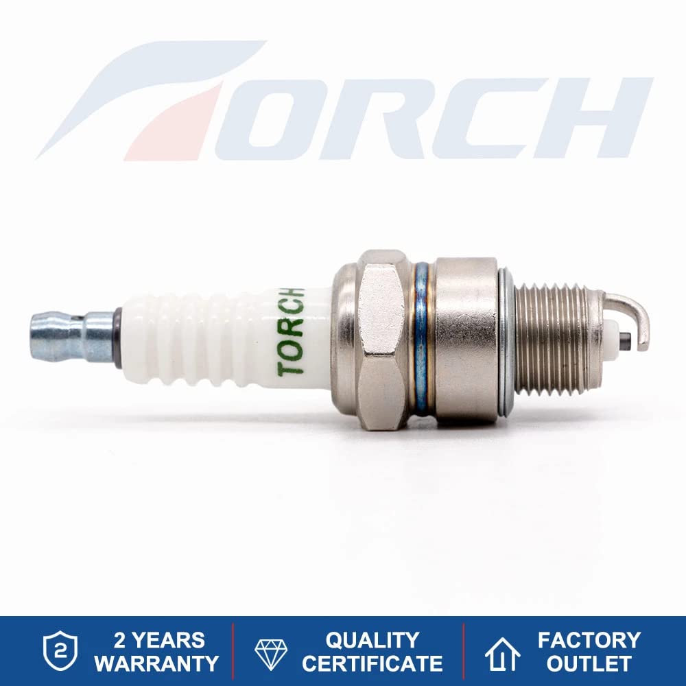 TORCH E6TC 1 Piece Integrated Spark Plug Replaces NGK BP6HS Spark Plug, Dai hatsu