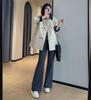 Ze Dai Jia Yi High Waist Slimming Flare Pants for Women - Spring 2026