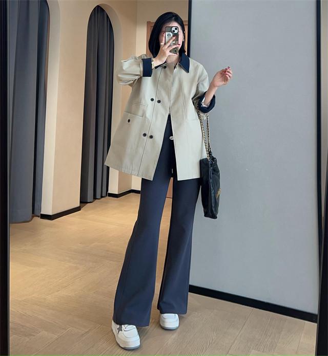 Ze Dai Jia Yi High Waist Slimming Flare Pants for Women - Spring 2026