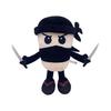 Italian Brainlot Plush Toy Capuccino Asashino Tun Tun Tun Sahur Plush Toy 30CM Pillow Soft Cute Funny Room Decoration Figurine Children Holiday Gift
