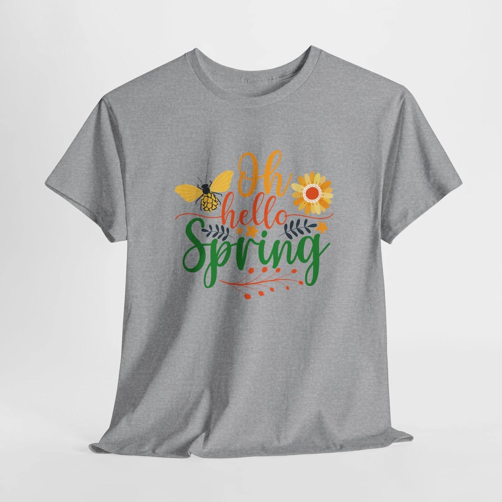 Oh Hello Spring T-Shirt | Fresh Breeze & Outdoor Adventure Tee | 4XL