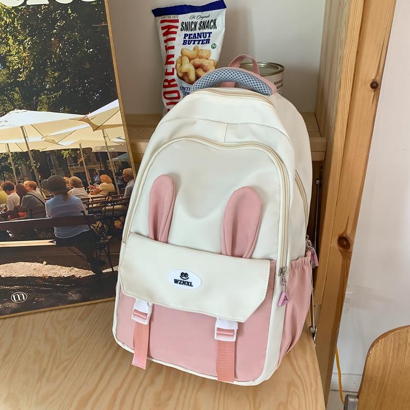 Niedlicher Rucksack für Damen, große Kapazität, Rucksack für Schüler, Schulranzen
