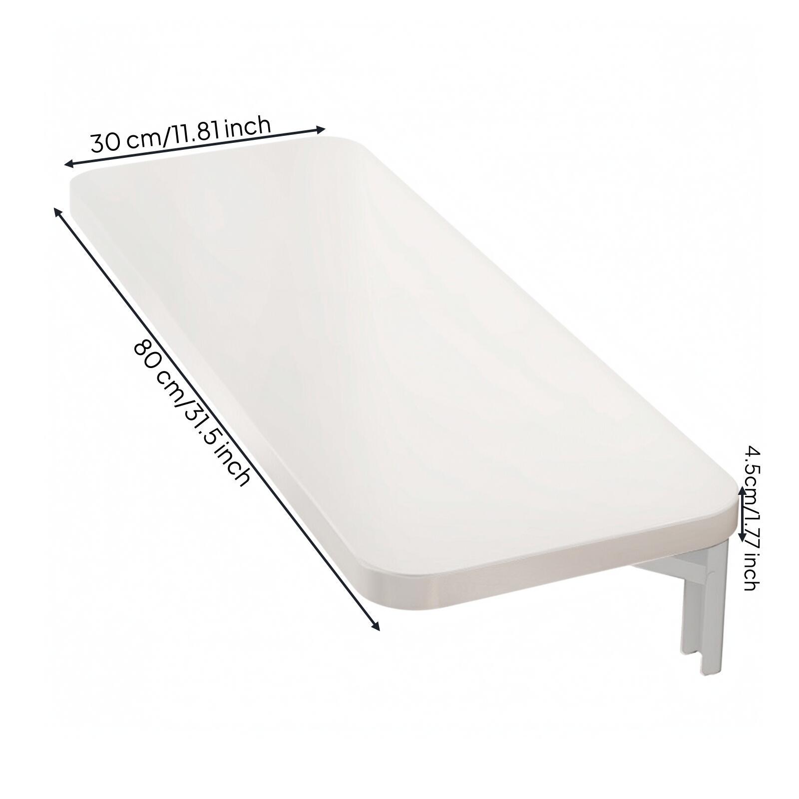 Wall-Mounted Folding Table Slim Fold-down Wall