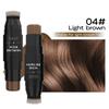 2 In 1 Hairline Concealer Pen Waterproof Temporary Hair Color Pen  for Coverage Hair Roots