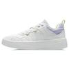 Li Ning Xingchu Comfortable And Trendy Slip Resistant Abrasion Resistant Low Top Skateboard Shoes Women's White Purple AGCR316-2