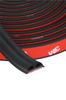Amon 4818 EPDM Quiet Planning Wind Noise Prevention Tape, Side Body, For Rear Hatches, Approx. 19.4 Ft (5 M), Black