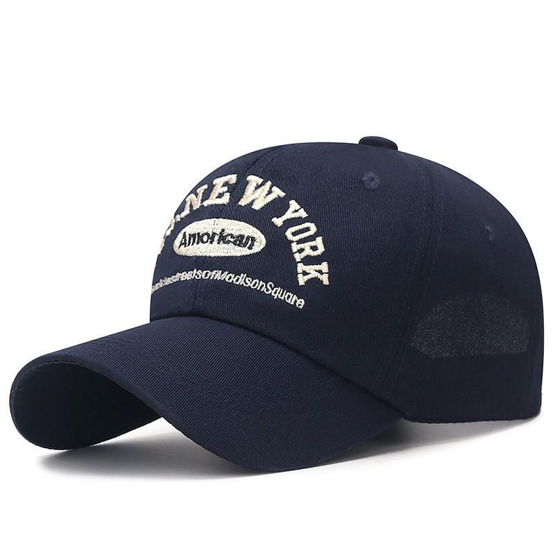 Korean Style Women's Duckbill Cap with "MY" Embroidery - Spring/Autumn Fashion, Casual Baseball Hat for Outdoor Sunshade.