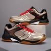 Men's Shoes Outdoor Mesh Breathable Table Tennis Shoes Soft Sole Non-slip Rubber Training Shoes Badminton Shoes
