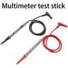 Red and Black Silicone Insulated Probe Test Leads for Multimeter Measurements