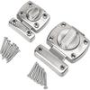 Security Door Latch, Rotatable Door/window Latch Lockcoloursilver2 Pcs
