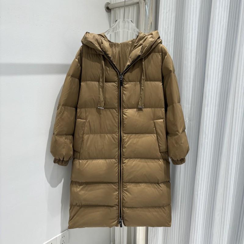 Womens Long Hooded Down Coat Winter Thick Warm Oversized Parka With 50% Duck Fill