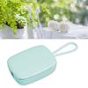Toothbrush Cleaner Case Portable UVC Deep Cleaning Moisture Resistant Turbo Fan Drying for Business Trips Green