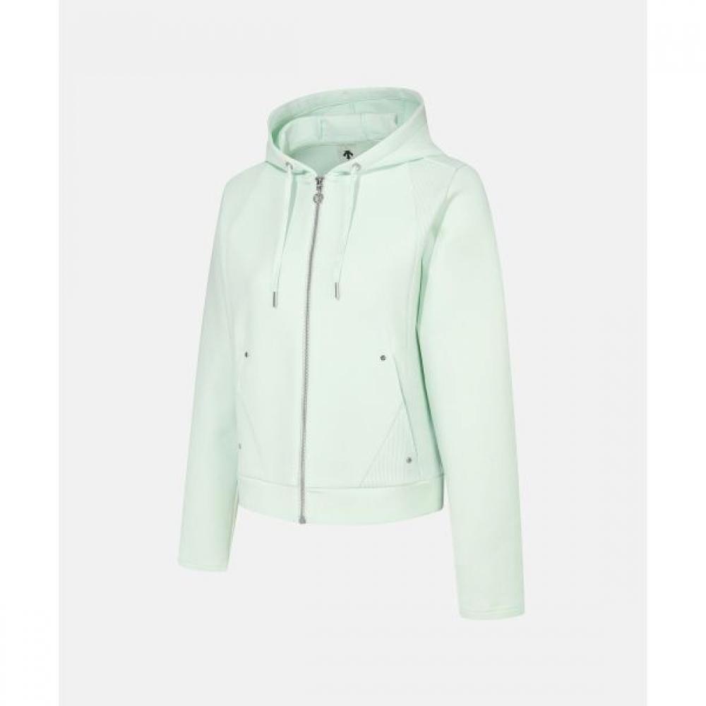 

DeScente Kim Min Ji WearS Женская хлопковая на ощупь молния мятного цвета MNT0MINT/80
