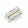 Marble Texture Desktop Business Card Holder Creative Design Postcard Calendar Stand  Business Use