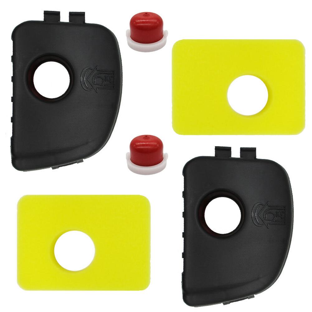 Set of Air Cleaner Covers and Foam Filters for Various Engine Types Including 08P500 Replaces Part Numbers Like 595660