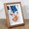 Li Shen Wooden Hollow Glass Desktop Photo Frame