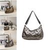 Stylish Winter Large Capacity Cotton Coat 2023 Solid Color Down Bag Street Fashion Tote Bag Ladies Crossbody Bag