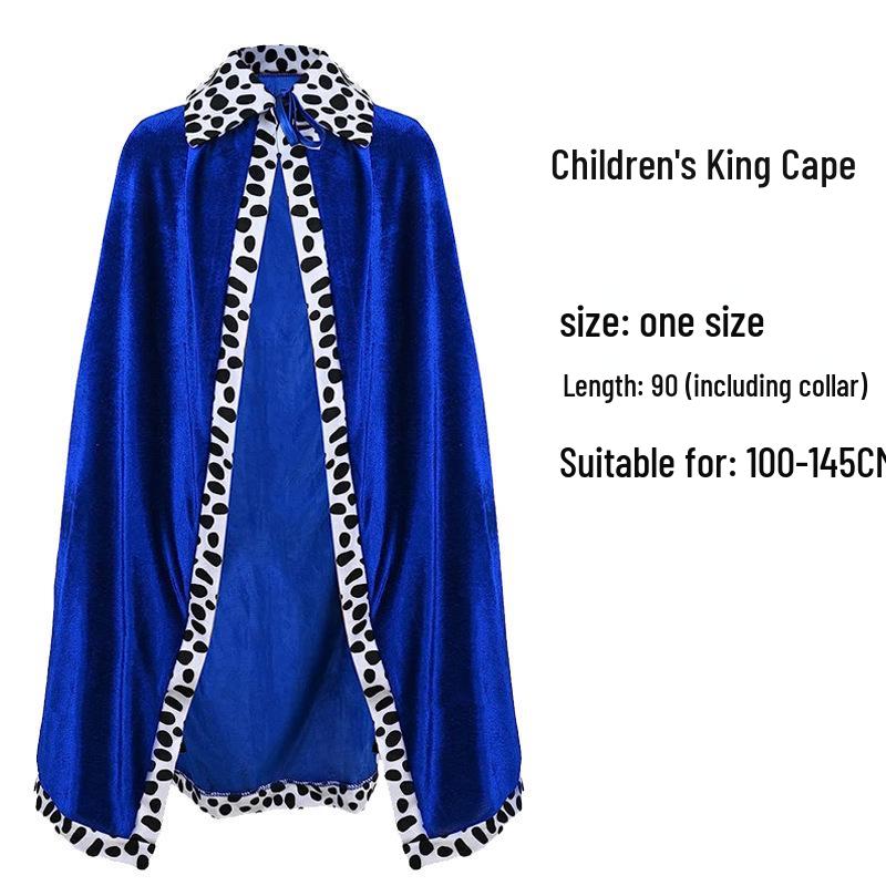 Multicolor Parent-Child Costume Cloak for Halloween, Christmas, and Parties