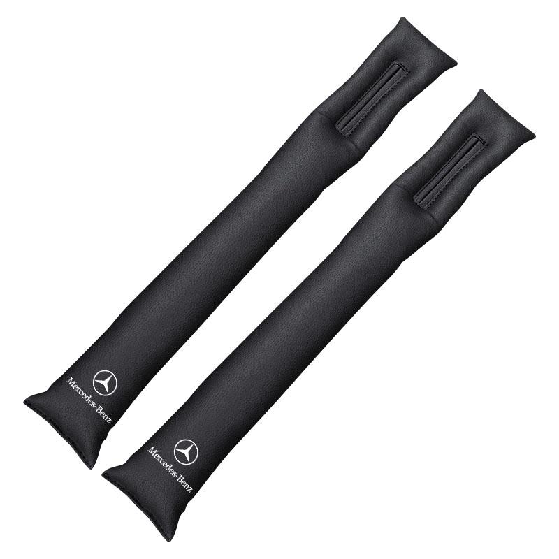 2Pcs Car Seat Gap Filler Side Seam Plug Strip Leak-proof Filling Strip for Mercedes benz AMG S K B E GLK CLASS W212 W213 W176 W221