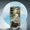 T-Tomoe Kamisama Luxury Black Phone Case For Samsung Galaxy S23 S24 S25 Ultra S22 Plus S21
