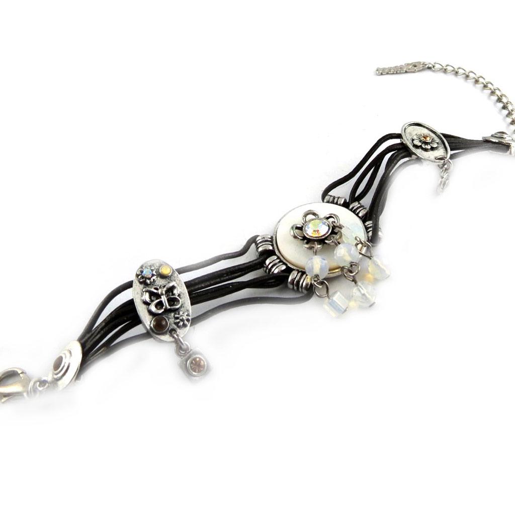 Les Trésors De Lily [E6662] - Bracelet Créateur 'Colombine' Blanc
