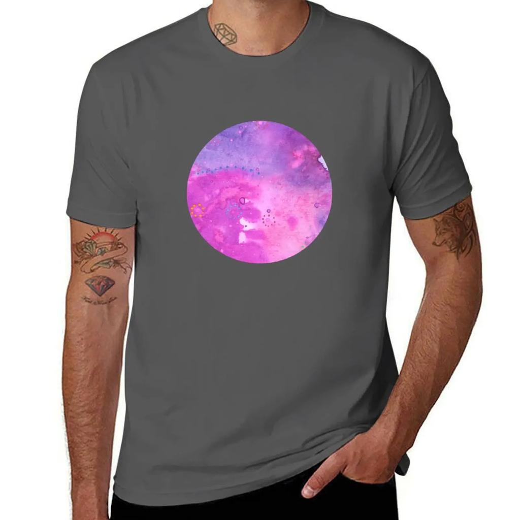 Purple Skies No. 1.3 T-Shirt summer tops plain anime clothes cheap stuff heavy weight t shirts for men
