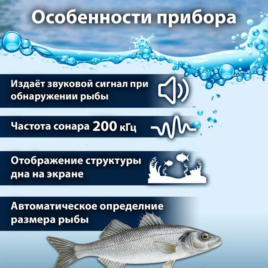 Smart Fish Finder: Easy 100M Probe with Depth Detection and Wired Positioning for Power-Efficient Fishing