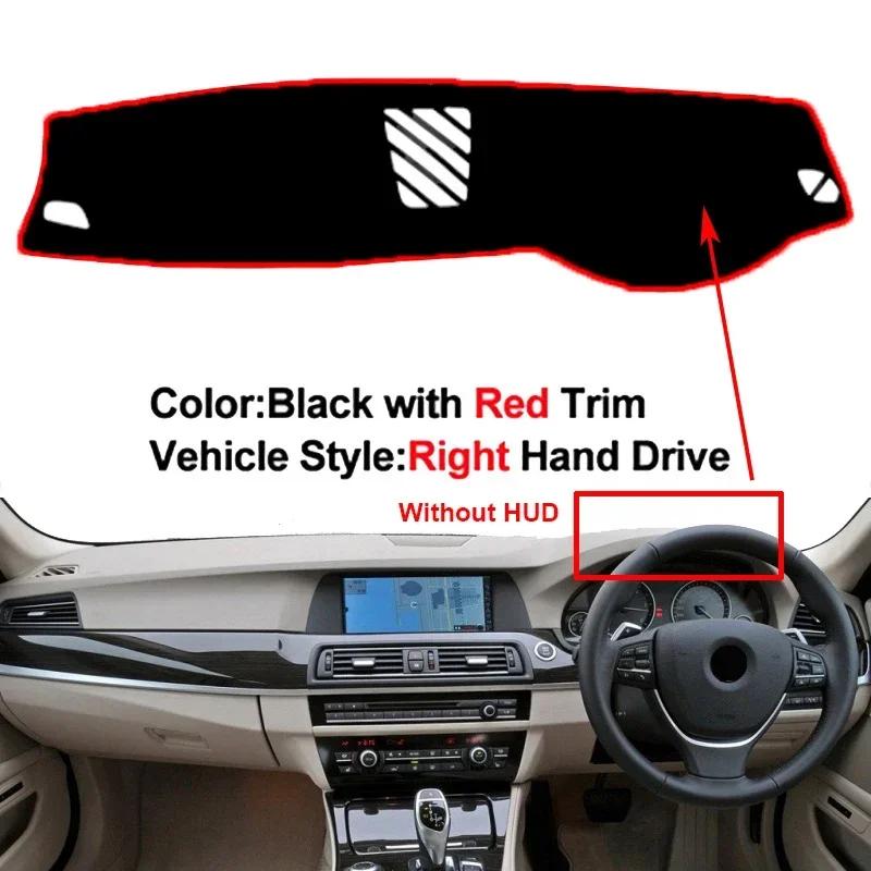 Car Dashboard Cover Non Slip Pad For BMW 5 Series 2010 2011 2012 2013 2014 2015 2016 Car Dash Mat Sun Shade Pad Anti-UV Cushion