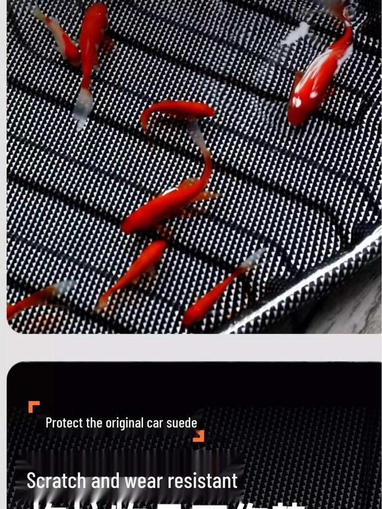 Nio ES8 Trunk Mat - TPV Carbon Fiber Texture Interior Decor