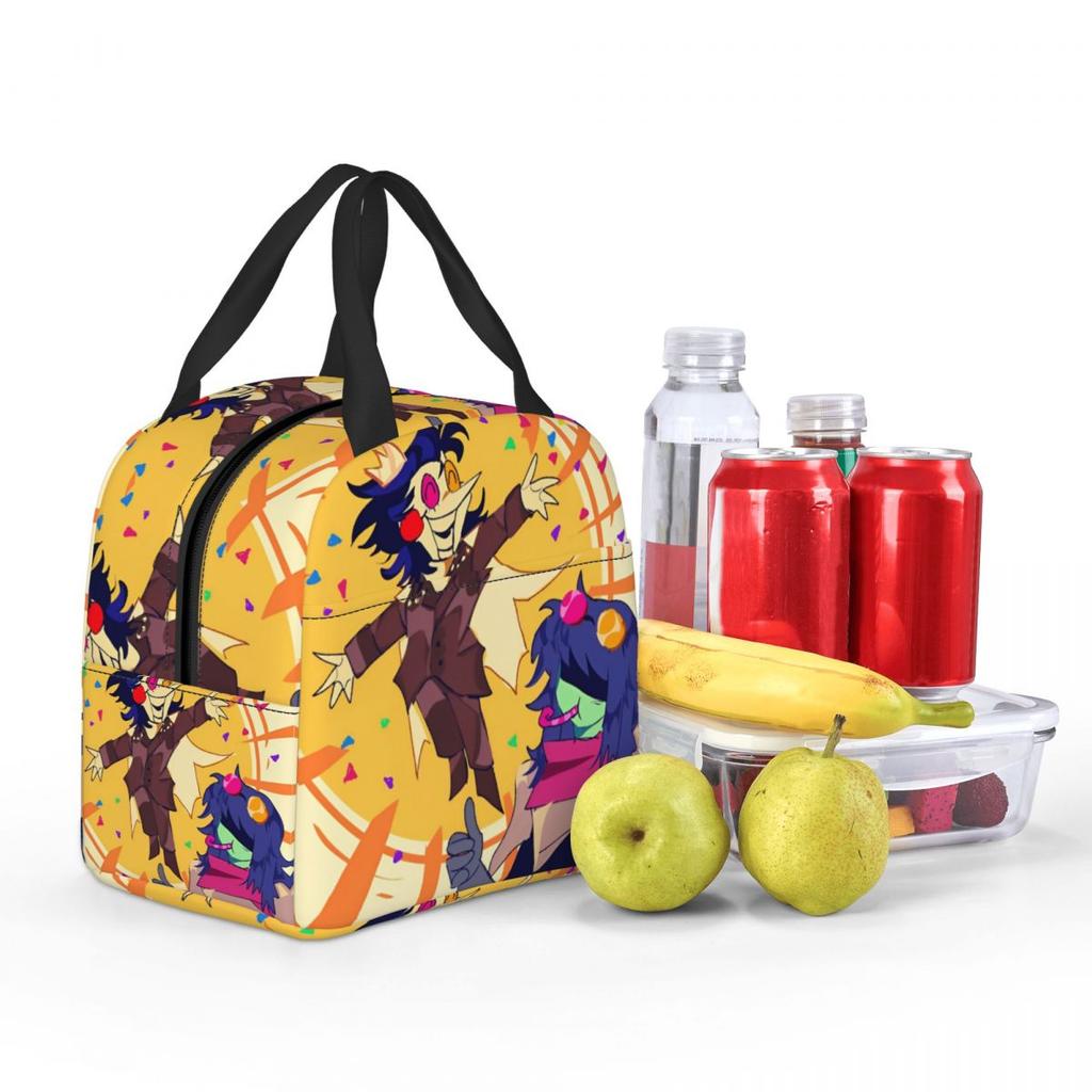 Deltarune Kapitel 3 Videospiele Merch Isolierte Lunchtasche Für Reiseaufbewahrung Lebensmittelboxen Wiederverwendbare Kühlbox Thermische Lunchbox