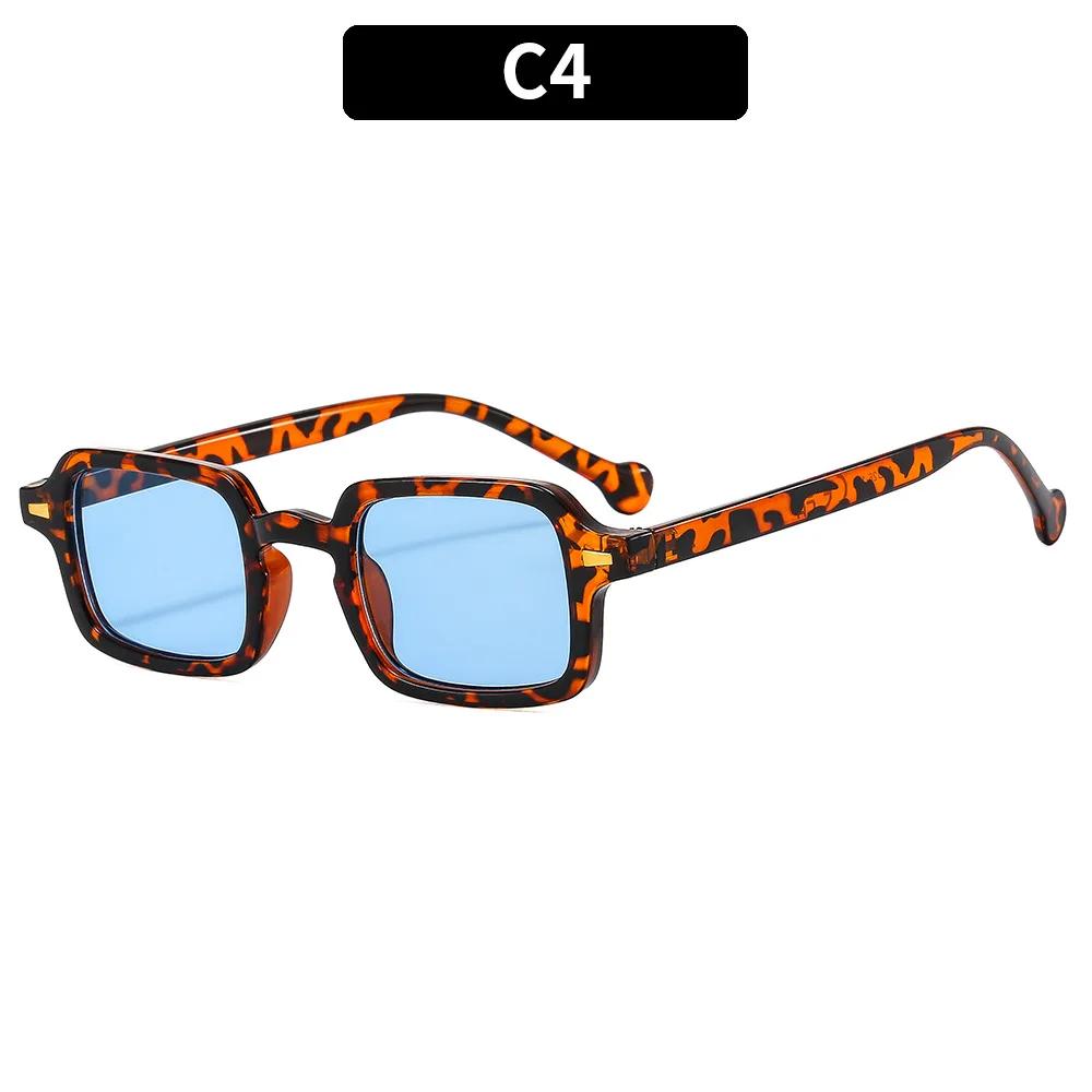 Luxurious Rectangle Sunglasses Women Oval Vintage Brand Designer Square Sun Glasses Men Shades Female Eyewear Anti-glare UV400