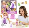 Jakks Pacific Doll Mini Doll Disney Princess Tangled Rapunzel 16cm with Accessories