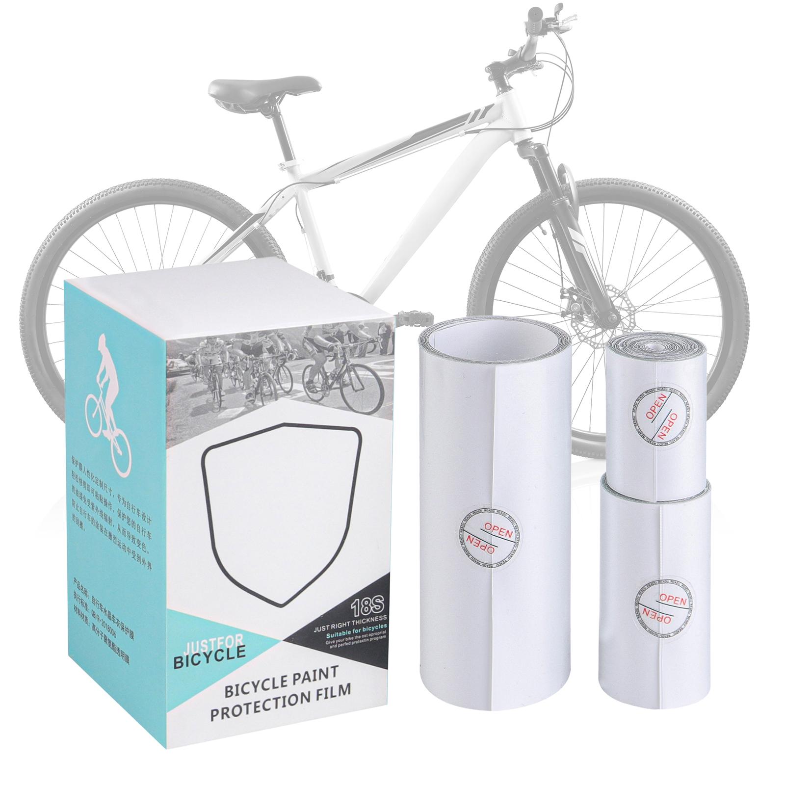 Clear Bike Frame Protection Tape Mountain Bike Frame Guard Chainstay Protector Bicycle Paint Protective Film China Mainland