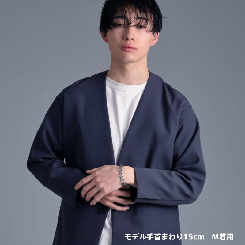 Gewickeltes Verschiedenes Kettenarmband Anker Chirurgischer Edelstahl 316L Marina-Kette Hypoallergenes Metall Kundenspezifischer Beutel enthalten Marke [Lionheart] Herren