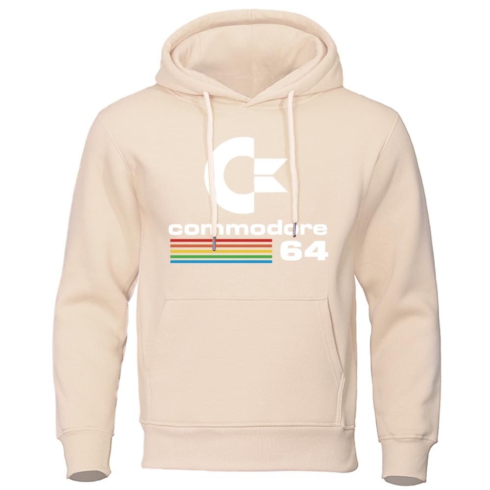 Comfortable Men Tracksuit Autumn Winter Hoodie Sweatshirts Commodore 64 Cool Clothing Long Sleeve Hoodies
