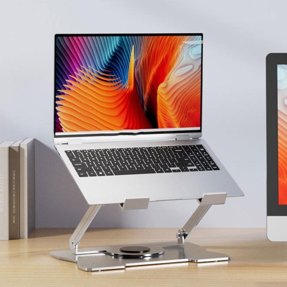Heat Dissipation Rotatable Tablet Stand 360° Rotation Laptop Metal Bracket Laptop Holder  Tablet