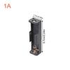 Heavy Duty 2A Battery Holder With Solderable Contacts Plastic Metal Hybrids Construction For Prolonged Use