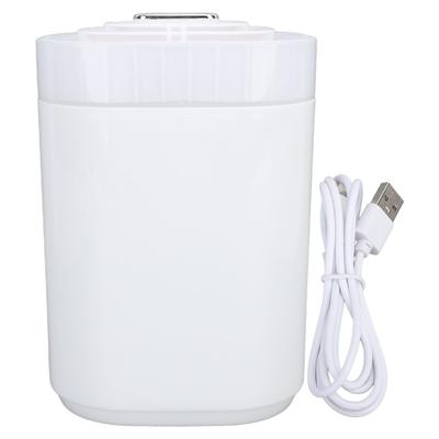 Tragbarer Mini-Luftbefeuchter Mondweiß Große Kapazität Heim Schlafzimmer Luftbefeuchter Desktop RGB Ambiente