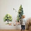 Foxes Forest Wall Stickers Xl Children'S Room Decoration