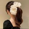 Cloud Bubble Extra Large Bow Hair Clip - High-End 2025 Claw for Women