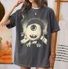 Vintage Mike Wazowski Shirt, Retro Monsters Inc Grafik-T-Shirt, Einäugiges Monster T-Shirt, Disney Pixar Fan Geschenk, Übergroßes Cartoon Oberteil