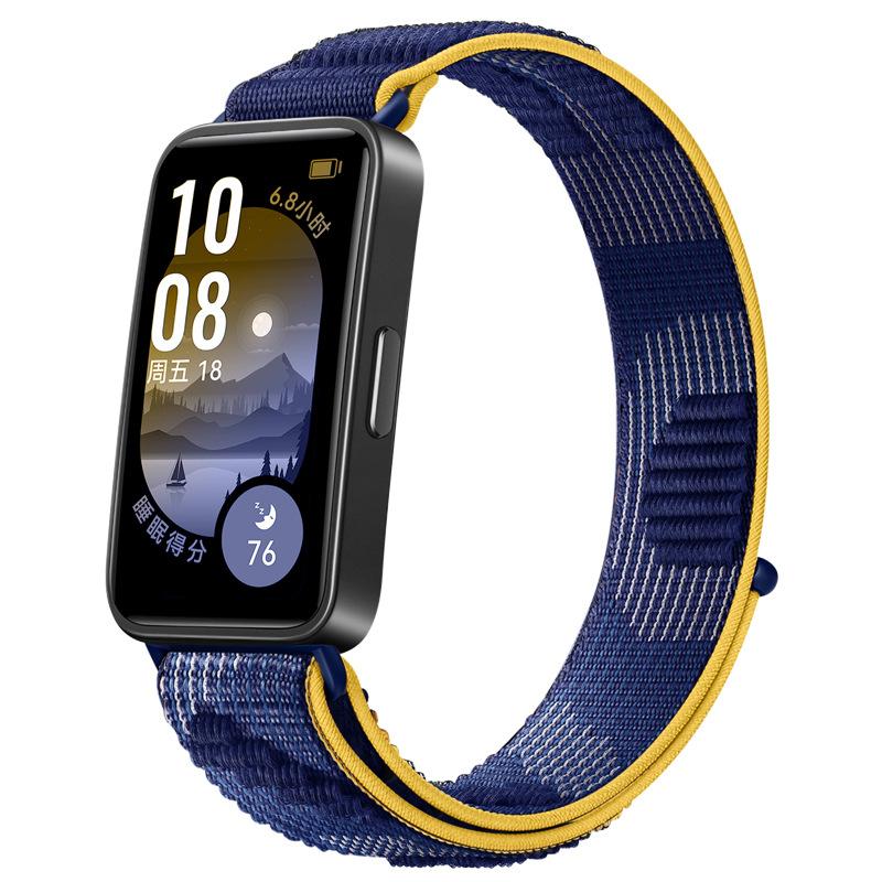 Sports Nylon Loop Strap for Huawei Band 10/9/8 Official Replacement Bracelet Belt Huawei Band 9/10 Wristband Correa Accessories