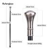 Unity and Faith Totem Relief Walking Cane Fashion Walking Stick Gentleman Crosier Knob Walking Stick 93cm