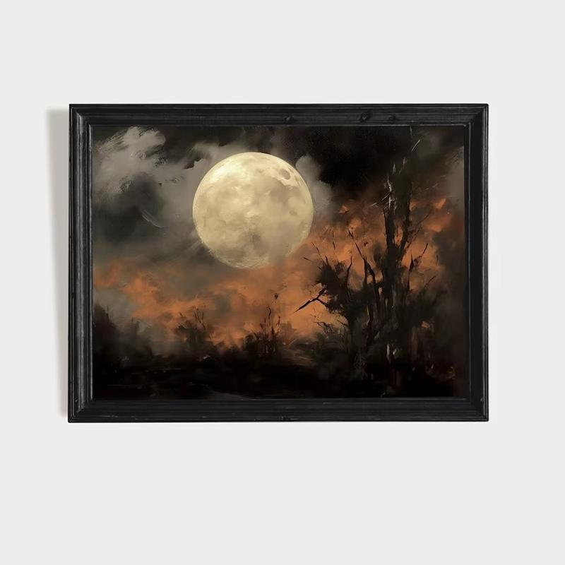 Magic Wizard School Poster Owl Library Castle Canvas Printing Oil Painting Wall Art for Home Room Decoration Hanging Painting